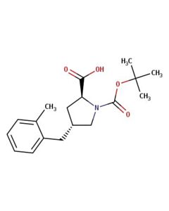 Astatech (2S,4R)-1-(TERT-BUTOXYCARBONYL)-4-(2-METHYLBENZYL)PYRROLIDINE-2-CARBOXYLIC ACID; 1G; Purity 96%; MDL-MFCD06659405